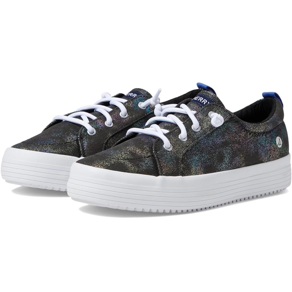 Sperry Crest Vibe Platform Black Sneakers